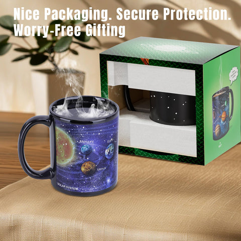 Antner Uranus Neptune Pluto artwork mug for stargazing moments.