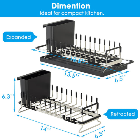 ANTOPY inside-sink placement helps save counter space and dries neatly