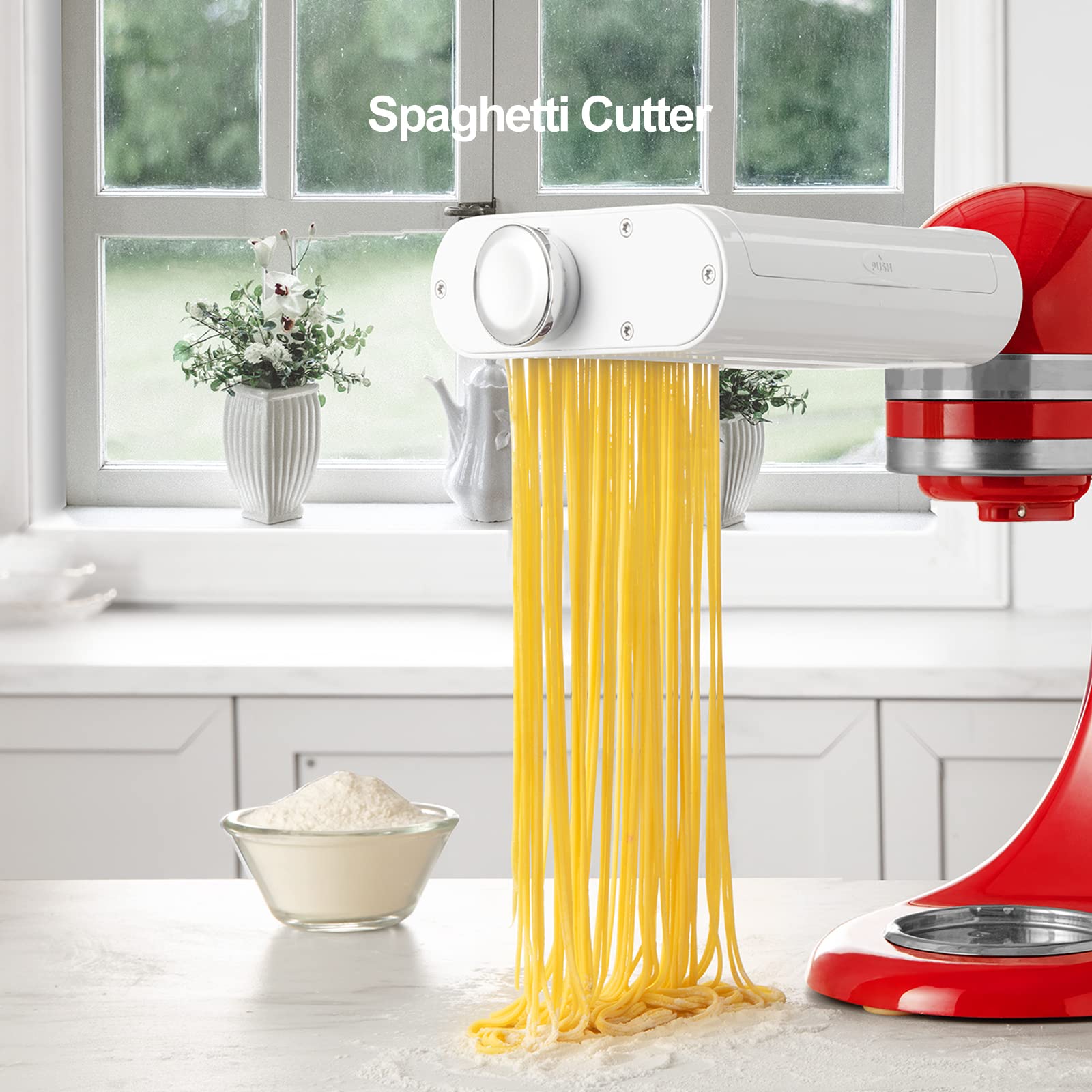 Antree pasta drying rack speeds air drying of freshly cut pasta.