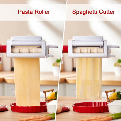 Antree spaghetti cutter attachment creates delicate strands for weeknight meals.