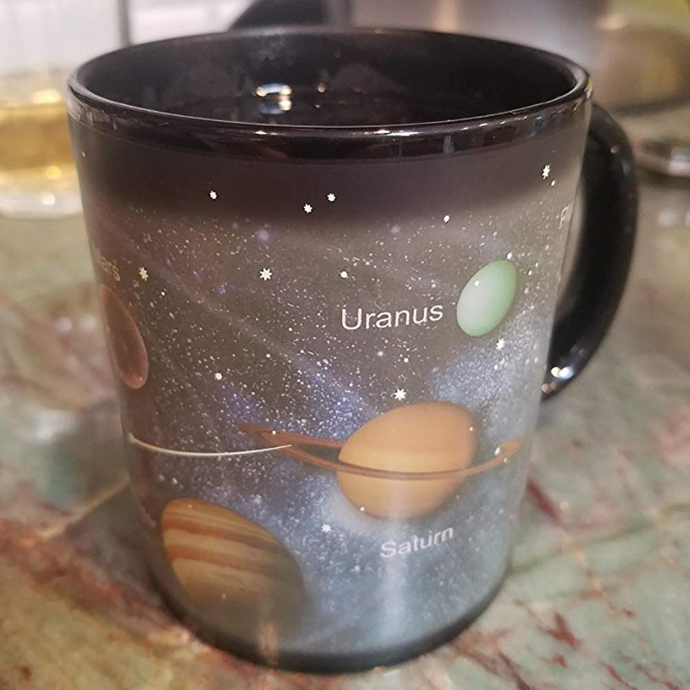 Antspirit 10oz mug with space design for desk coffee and curiosity.