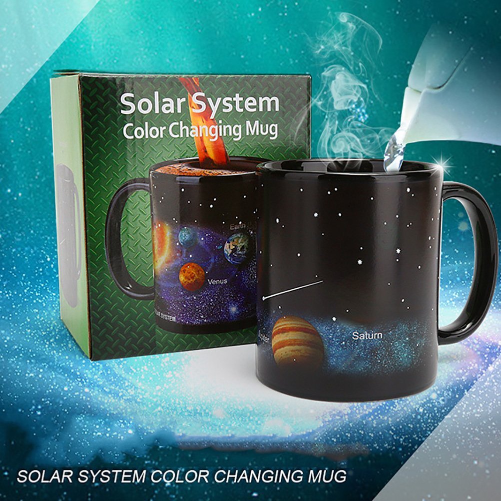 Antspirit Christmas gift heat-activated mug, perfect for holiday gifting.