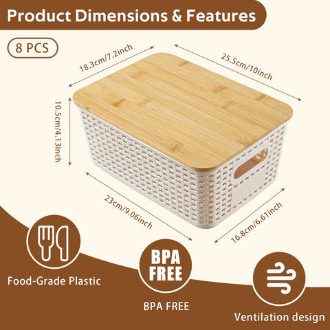 AntStep breathable-lidded bin with vented design promotes airflow and dust resistance.