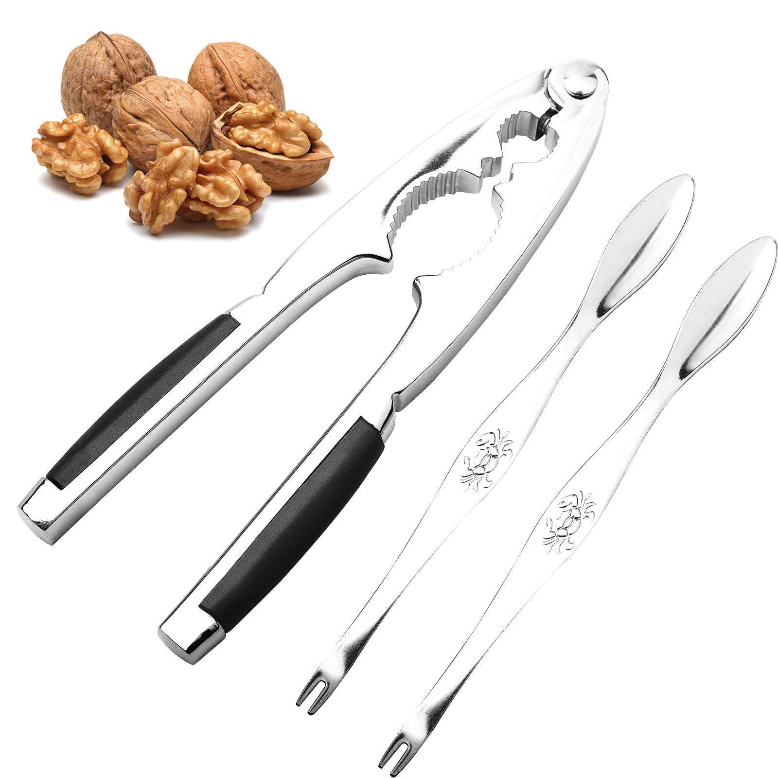Anwenk two picks accompany the cracker for precise meat retrieval