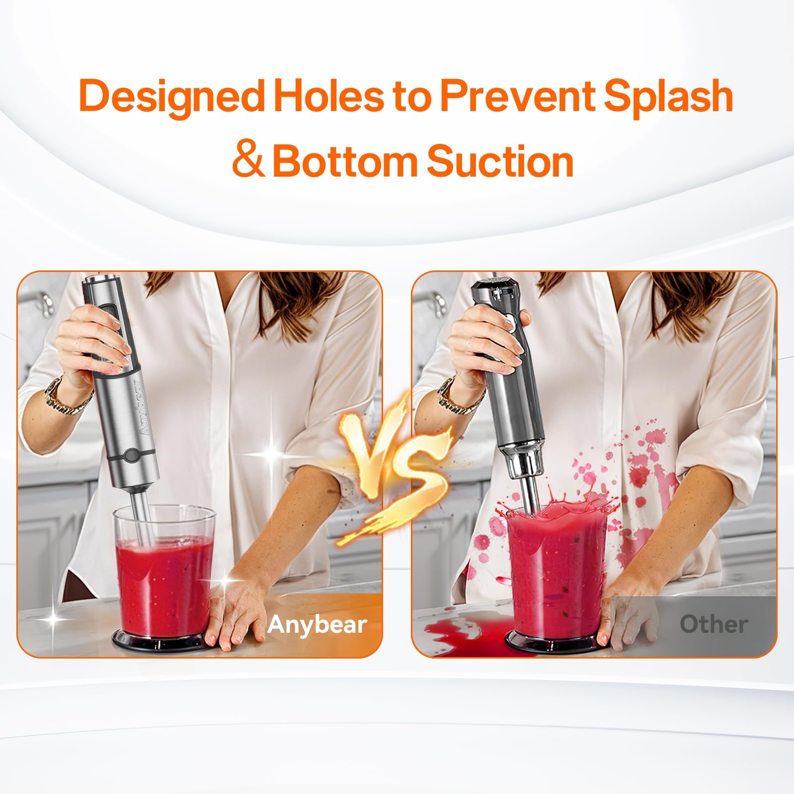 Ergonomic handle design reduces fatigue during use