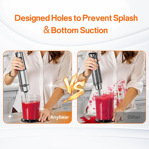 Ergonomic handle design reduces fatigue during use