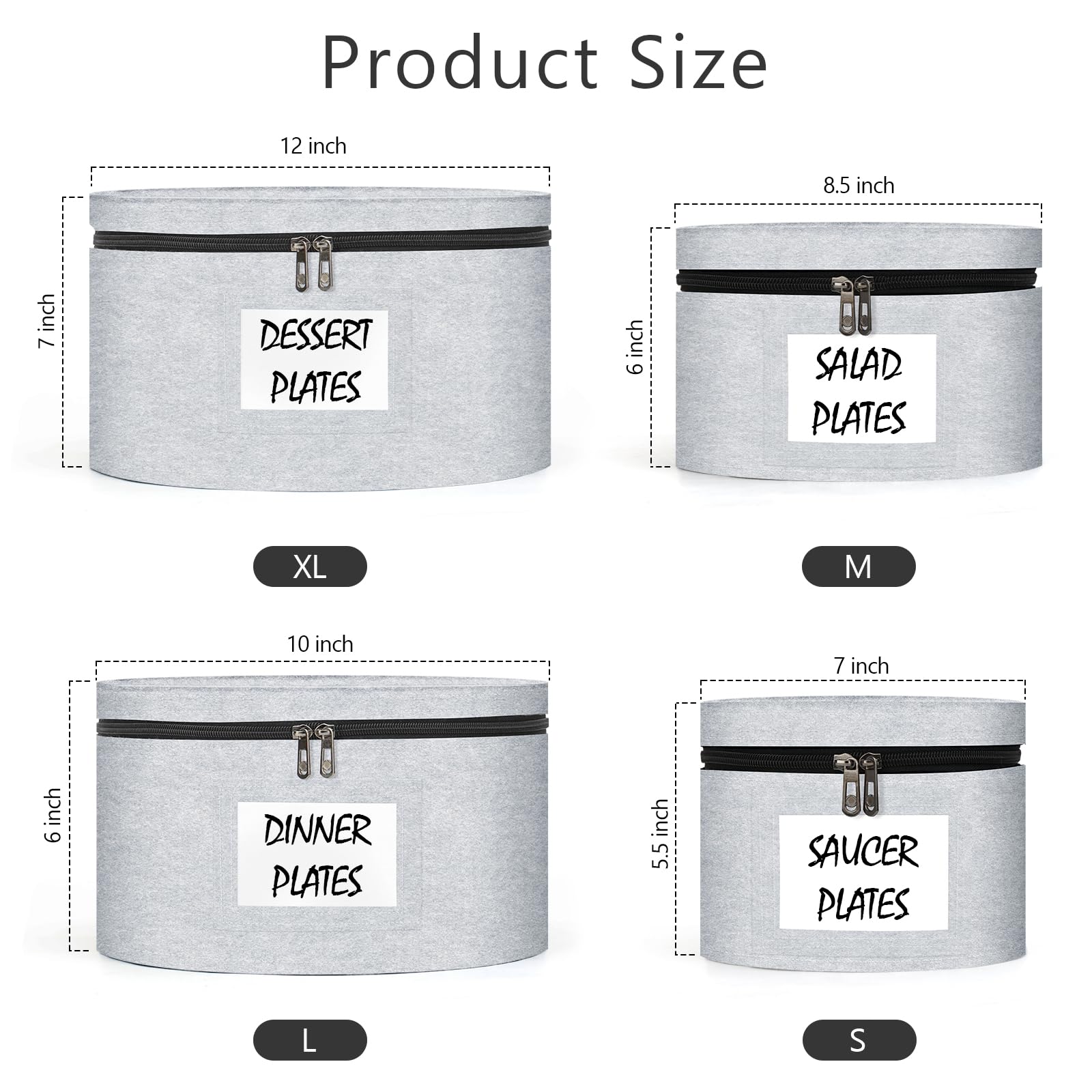 Anycosy stackable dish storage boxes save space during transit.