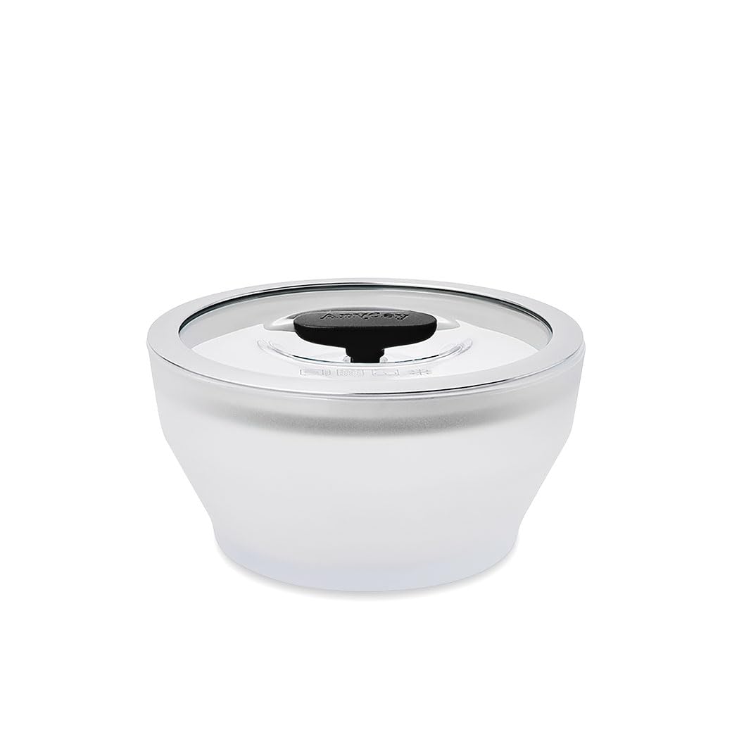 Anyday 4-Cup microwave cookware with glass lid for plastic-free reheating.
