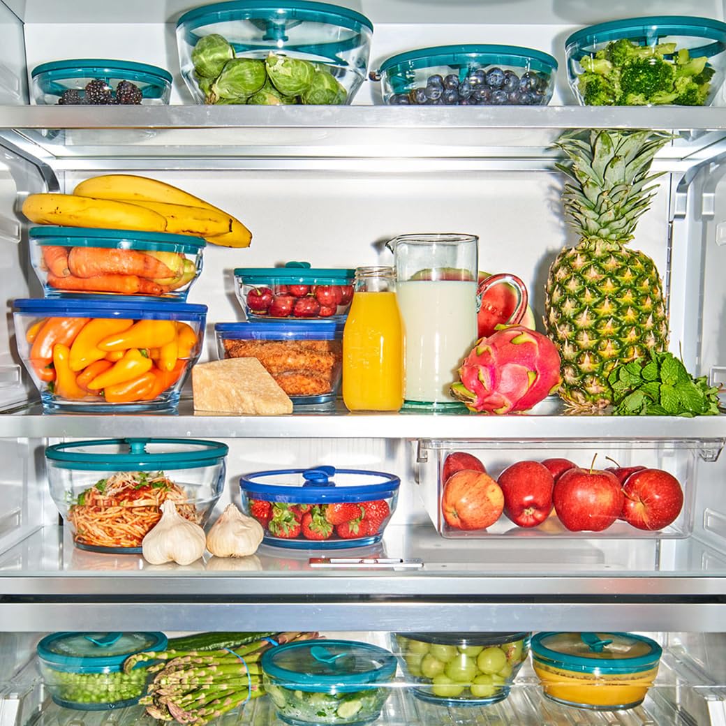 Anyday dishwasher-safe glass storage for easy cleanup.
