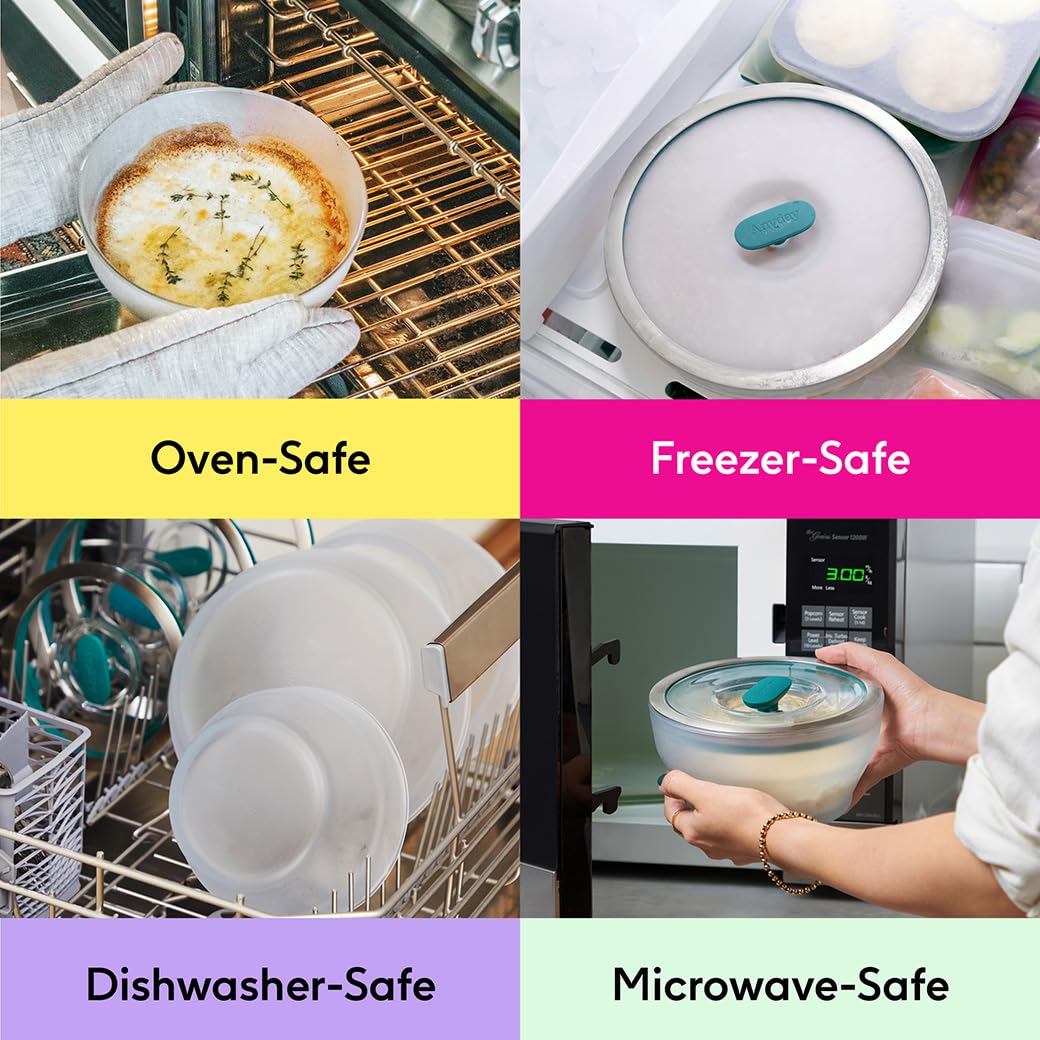 Anyday rice/noodle steaming option supports quick, tasty meals without extra cookware.