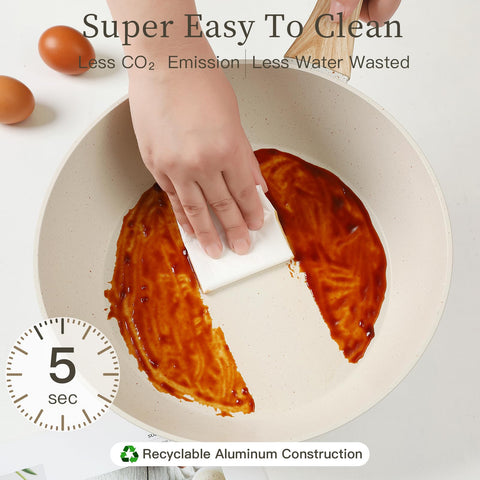 Anymark silicone spatula and pliers, nonstick-safe tools for cooking.