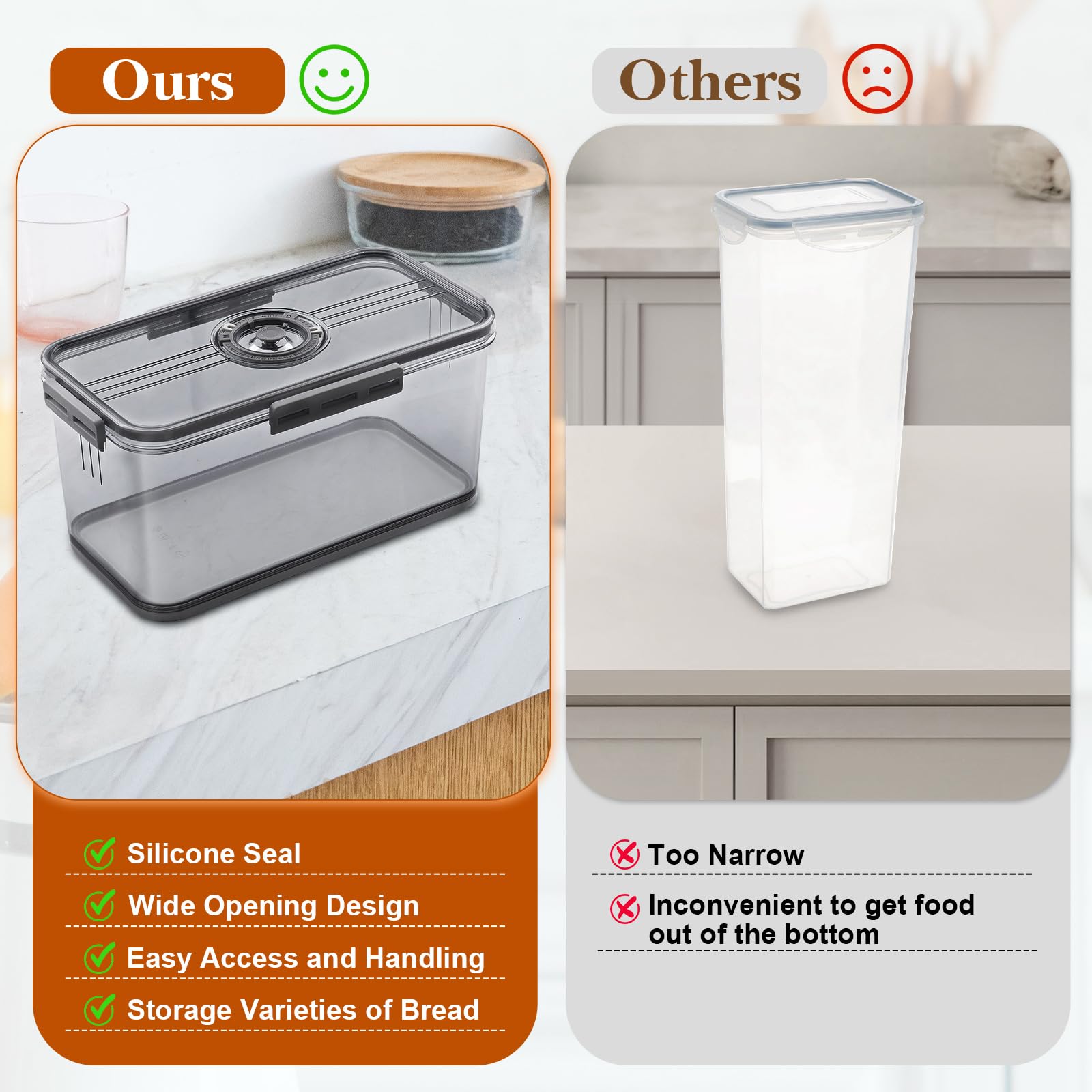 ANYPROLUS multi-use storage for bread, fruits, vegetables, or grains