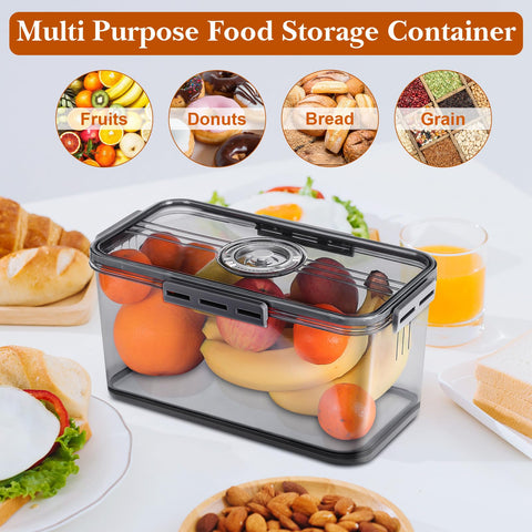 ANYPROLUS transparent design offers quick food status visibility on the counter