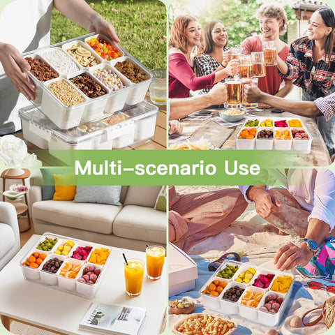 ANYPROLUS Snackle Box travel pack ideal for picnics and parties