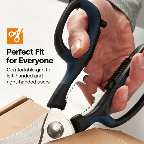 AnySharp 5-in-1 left- and right-handed design fits all users.