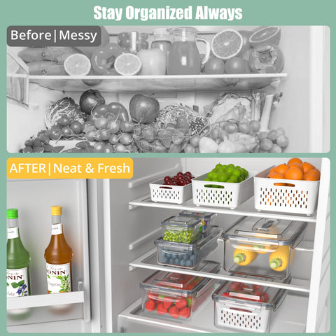 Anysig airtight lids close up showing secure sealing for freshness.
