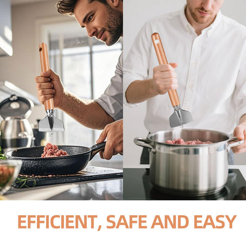 ANZIUS anti-dirt nonstick surface simplifies cleanup after cooking