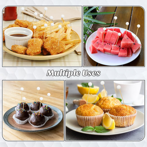 Aodaer appetizer and dessert picks for easy access to foods