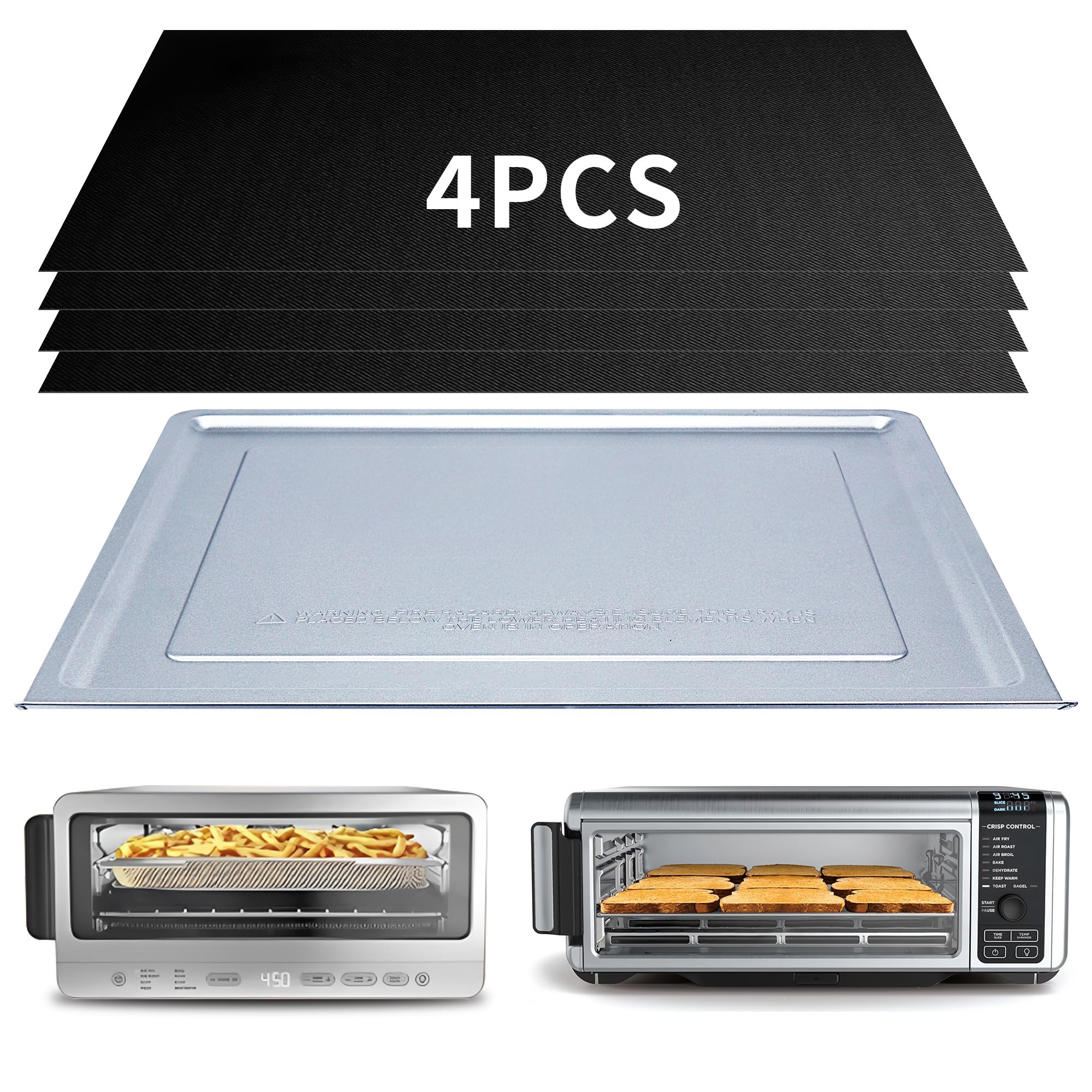 AODPWEN crumb tray fits Ninja SP101 for easy crumb collection.