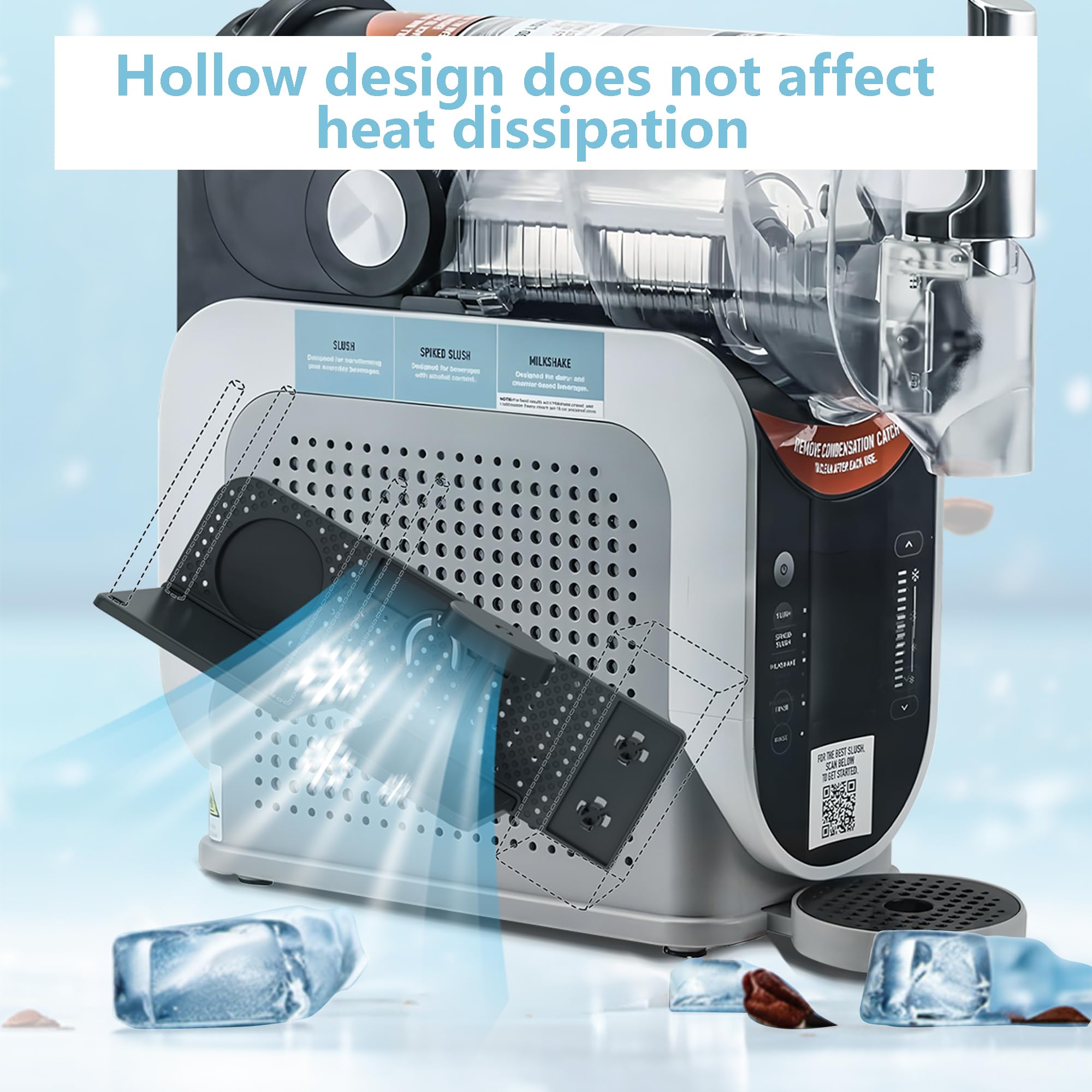 AODPWEN cup holder side buckle installation enables quick setup on the machine.