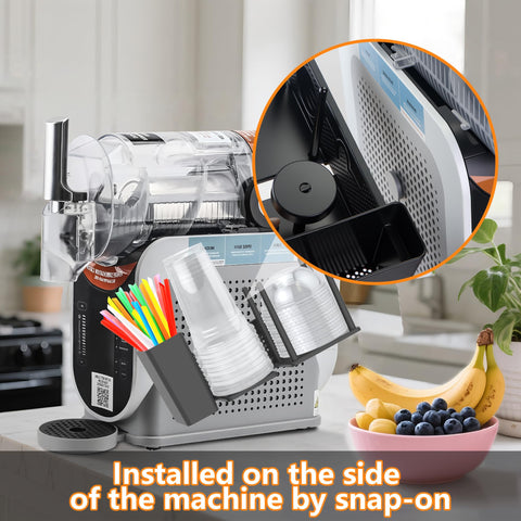 AODPWEN four-compartment cup organizer holds multiple cups for fast service.