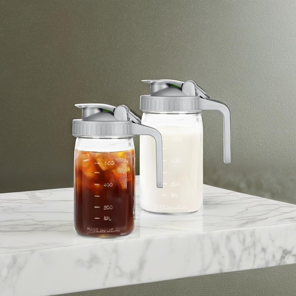 AoeJarry breast milk pitcher jar for safe, visible storage and gentle pouring