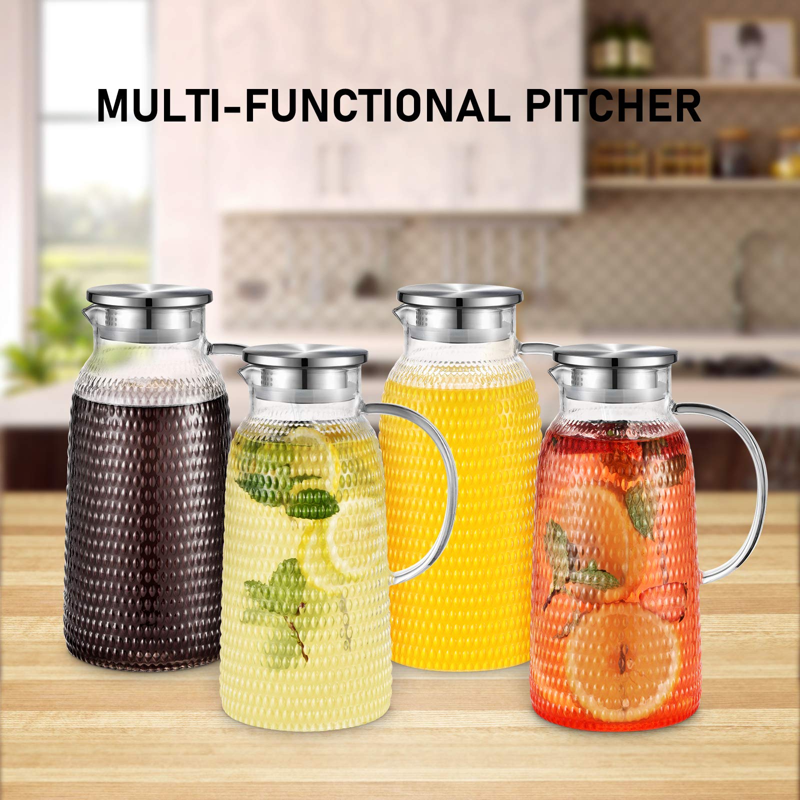 Aofmee elegant carafe design complements modern dining and entertaining