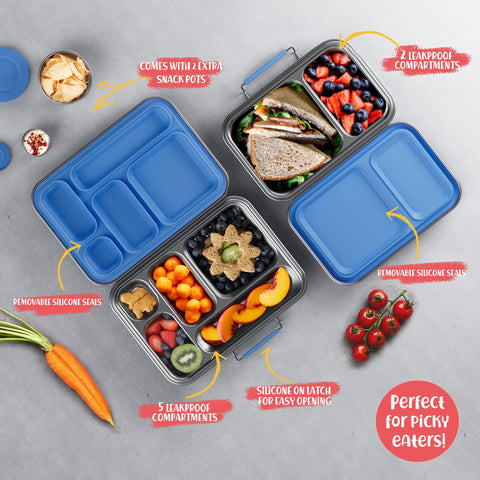 AOHEA kids' bento box ready for school, office, or travel use.