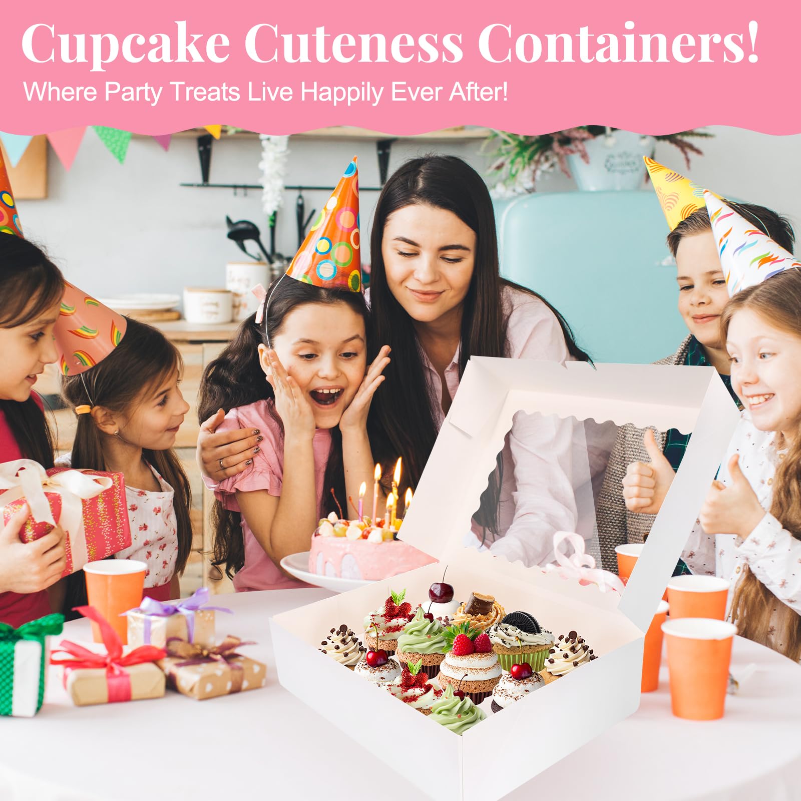 AOJOYS durable food-grade material protects desserts during transport