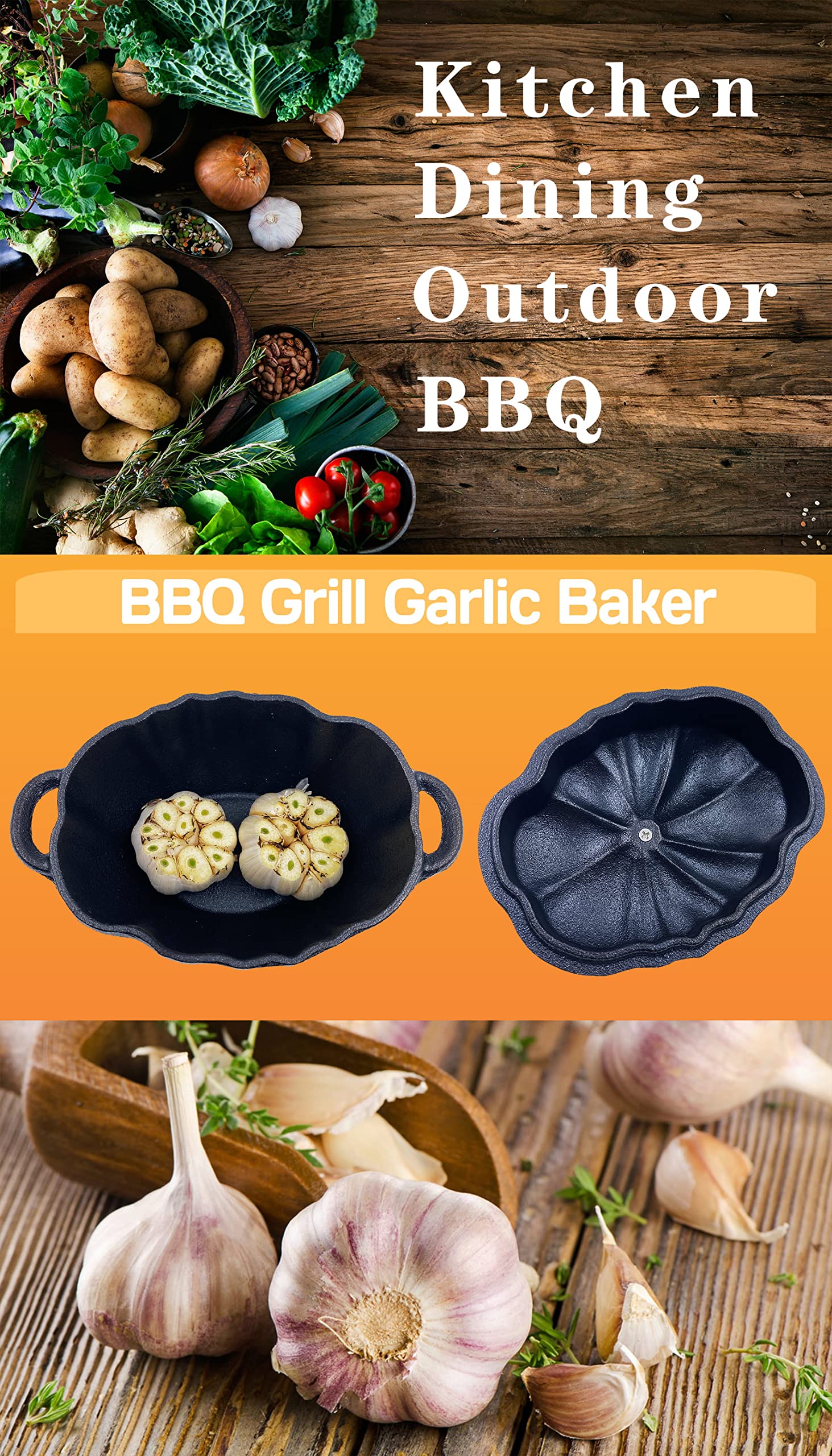 AOKDEER roaster with ergonomic handles for safe, confident transfers.
