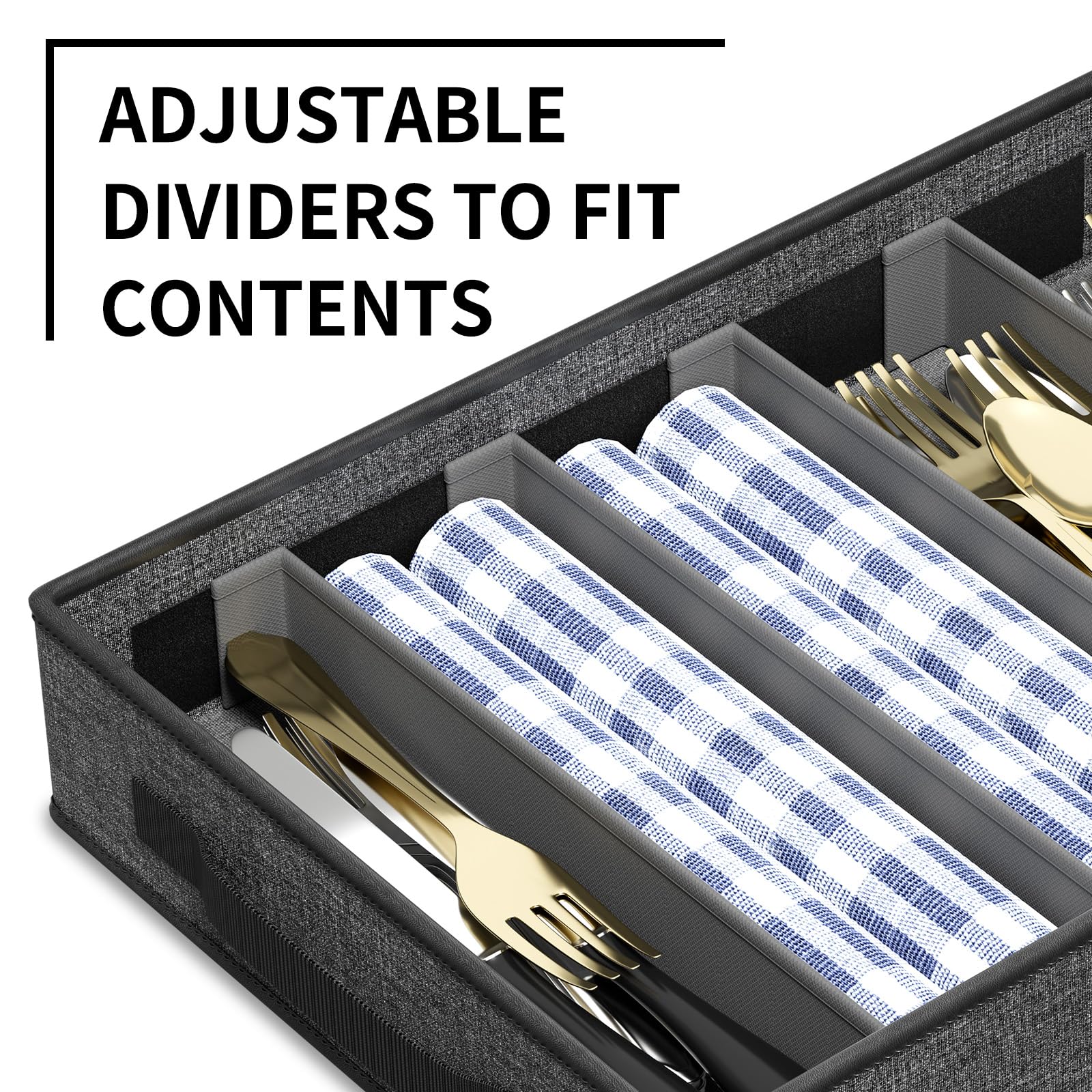 Aokeyee six-piece set is stackable for compact closet organization.