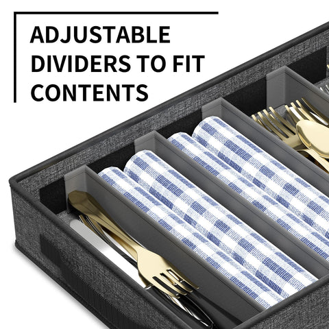 Aokeyee six-piece set is stackable for compact closet organization.
