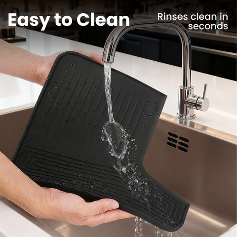 Aolaike easy-cleaning silicone mat after use is simple to wipe down