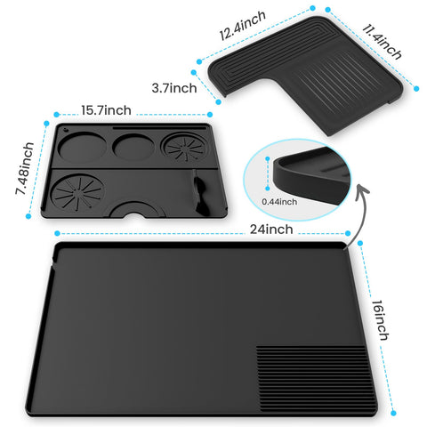 Aolaike anti-slip mat reduces noise during coffee preparation