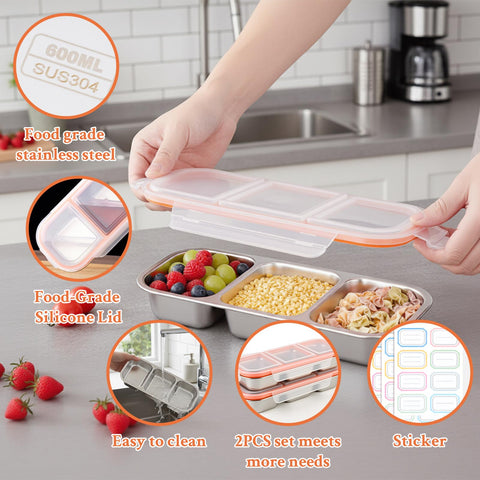 Aomeskoitoy portable snack box suited for work travel or gym