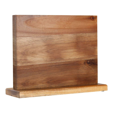 Aomiesen magnetic-suction knife block securely holds blades.