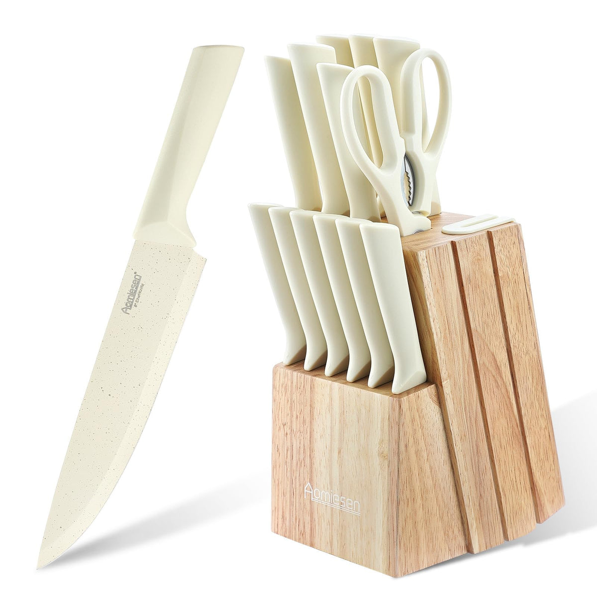 Aomiesen stainless steel 8 inch chef knife for precise prep and slicing