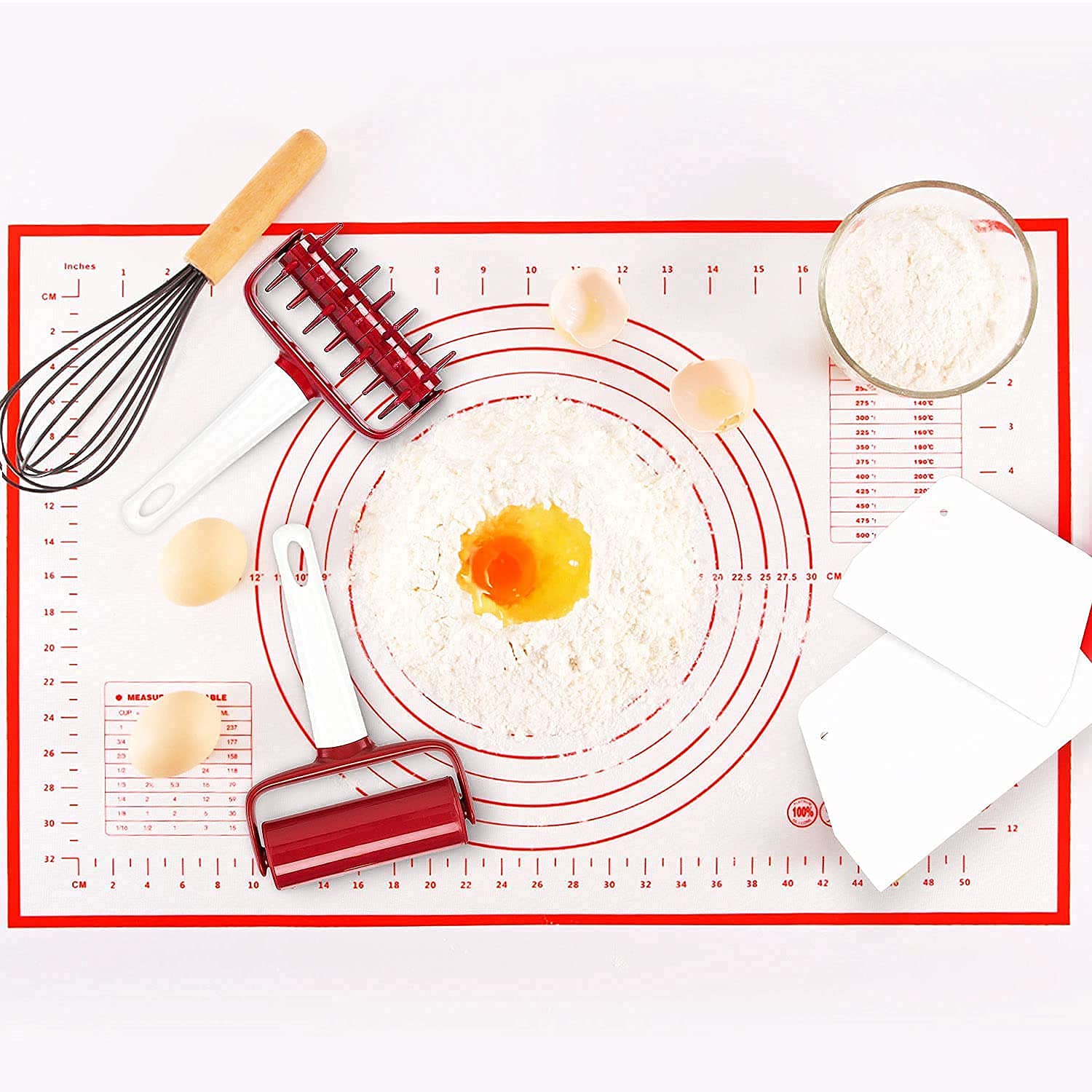 AooBaBa dough cutters offer precise shaping for pizzas and pastries
