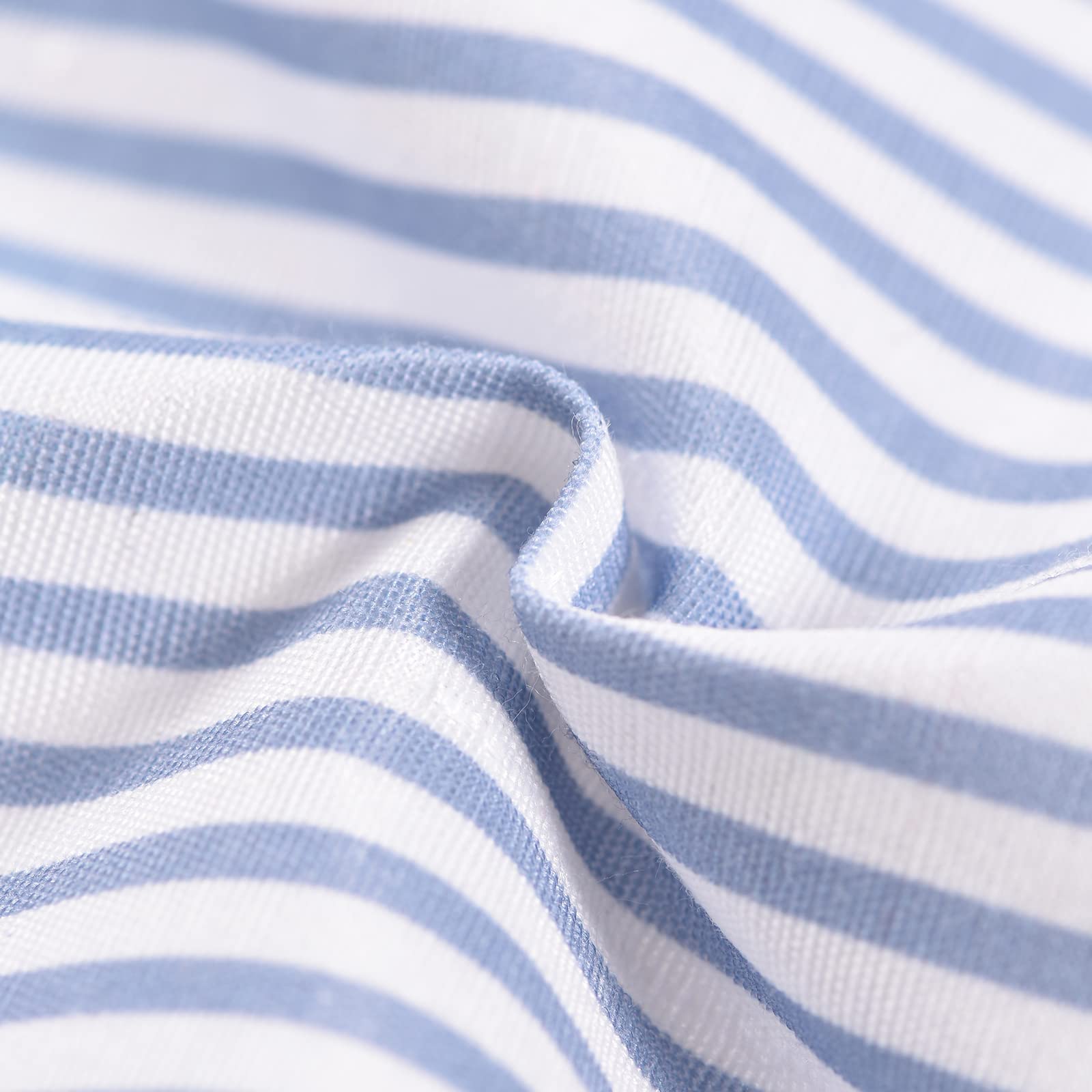 Aoomzoon machine washable apron resists wrinkles for quick cleanup.