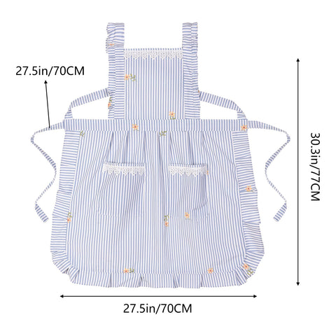 Aoomzoon apron features two pockets for easy access to tools.