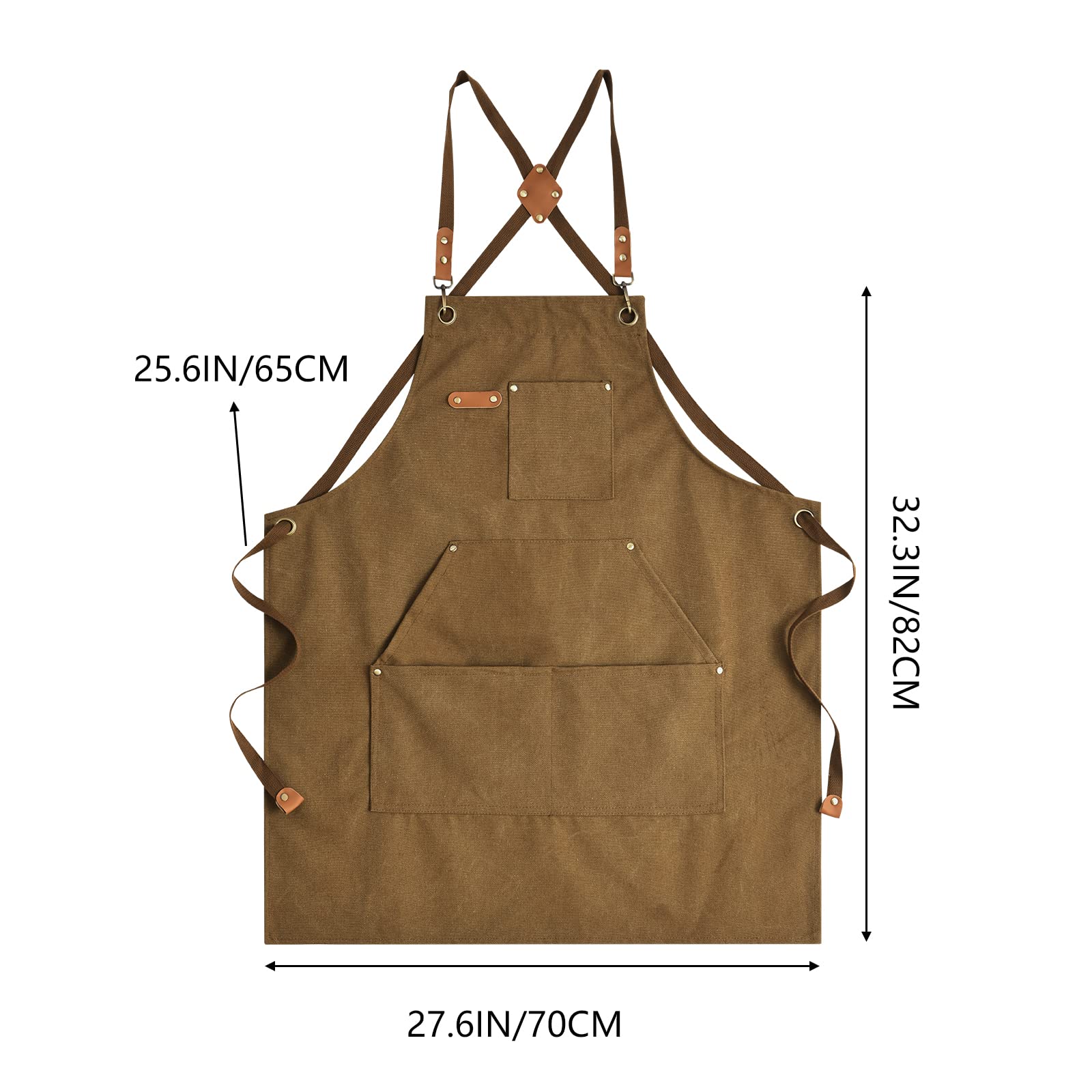 Aoomzoon 16oz canvas material offers sturdy daily wear