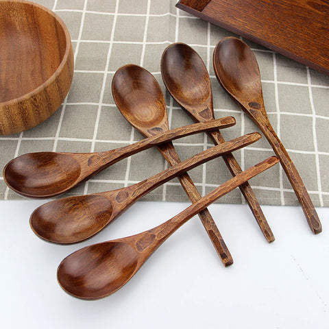 AOOSY spoon shows raised non-slip lines on the handle for steady use.