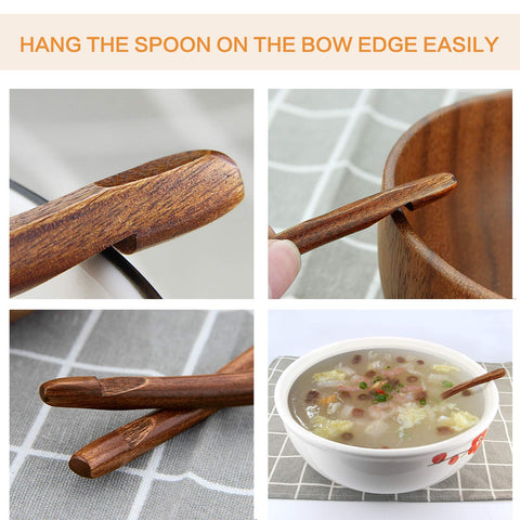 AOOSY ramen-friendly spoon for easy portioning and serving.