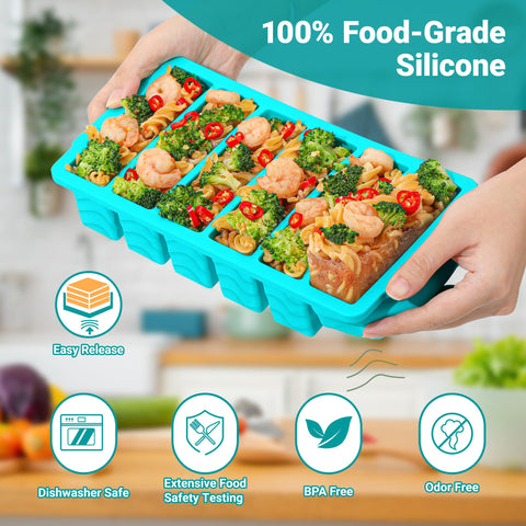 Aopigavi easy-release freezer tray pops out cubes without cracks.