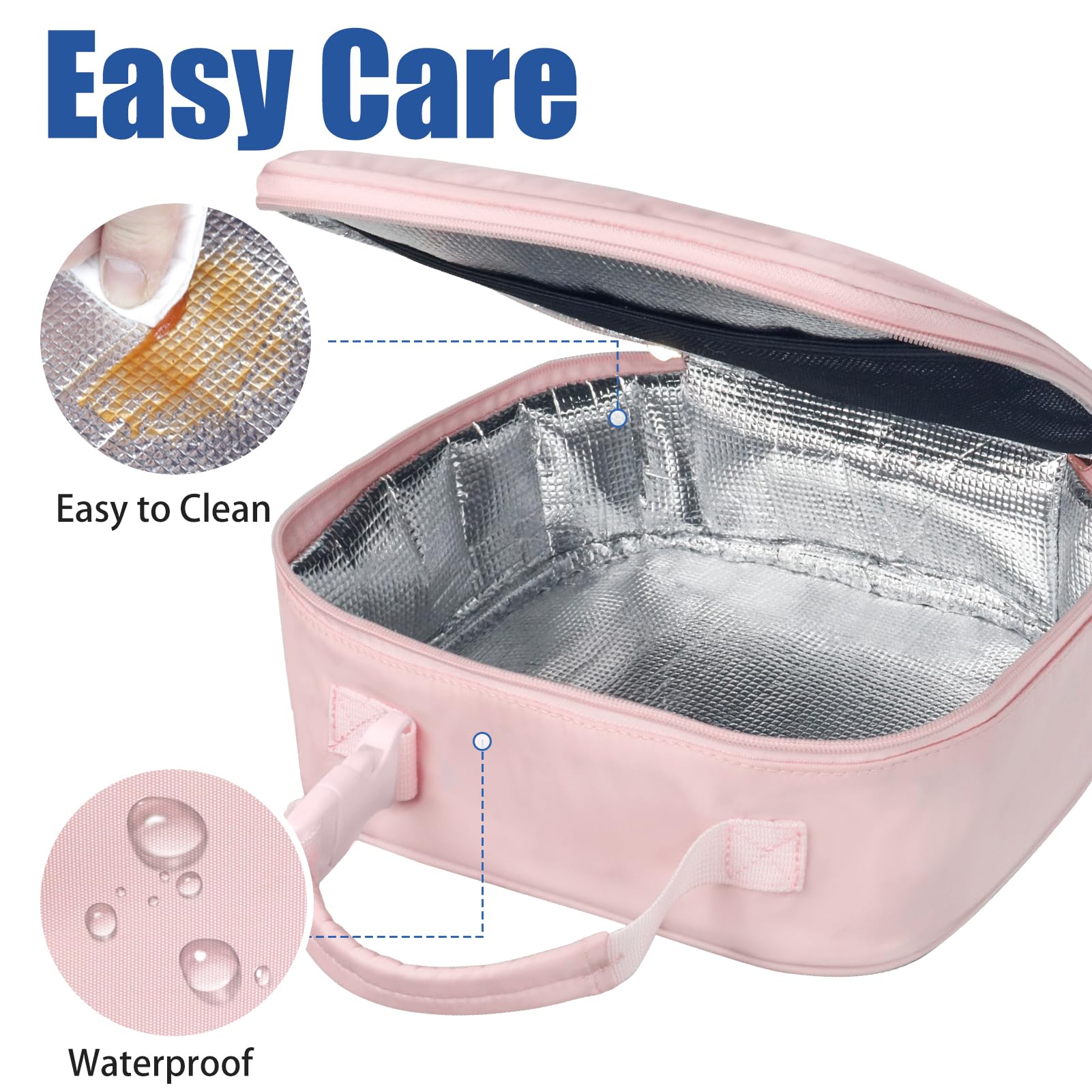 Aosbos bag front pocket and mesh interior organize essentials efficiently