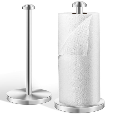 AOSION towel holder on countertop helps organize towels