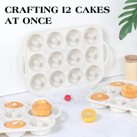 Versatile AOTASO mini pan suitable for cupcakes, muffins, brownies, and more.