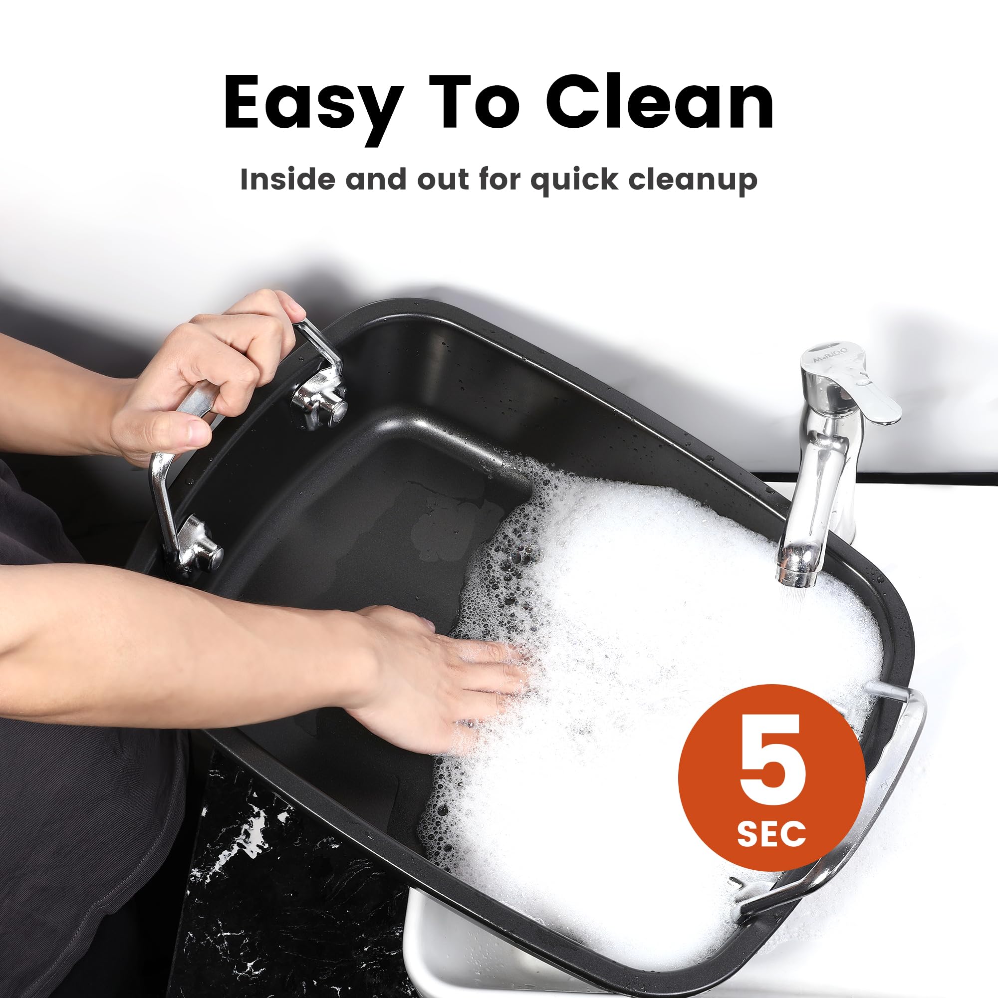 AOTASO oven-safe up to 446°F for versatile cooking