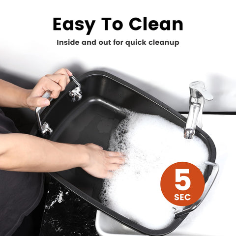 AOTASO oven-safe up to 446°F for versatile cooking