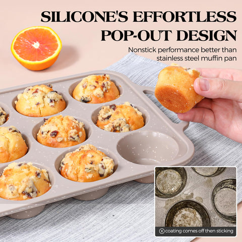 AOTASO silicone loaf pan ideal for quick breads and loaves
